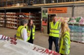 Hannah Spencer MP visits new Henshaws branch in Denton