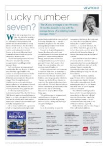 In the Viewpoint column of PBM’s July/August edition, editor Paul Davies discussed the most recent Prime Minister to fall by the wayside as political uncertainty once again threatens to destabilise any hope of economic recovery...