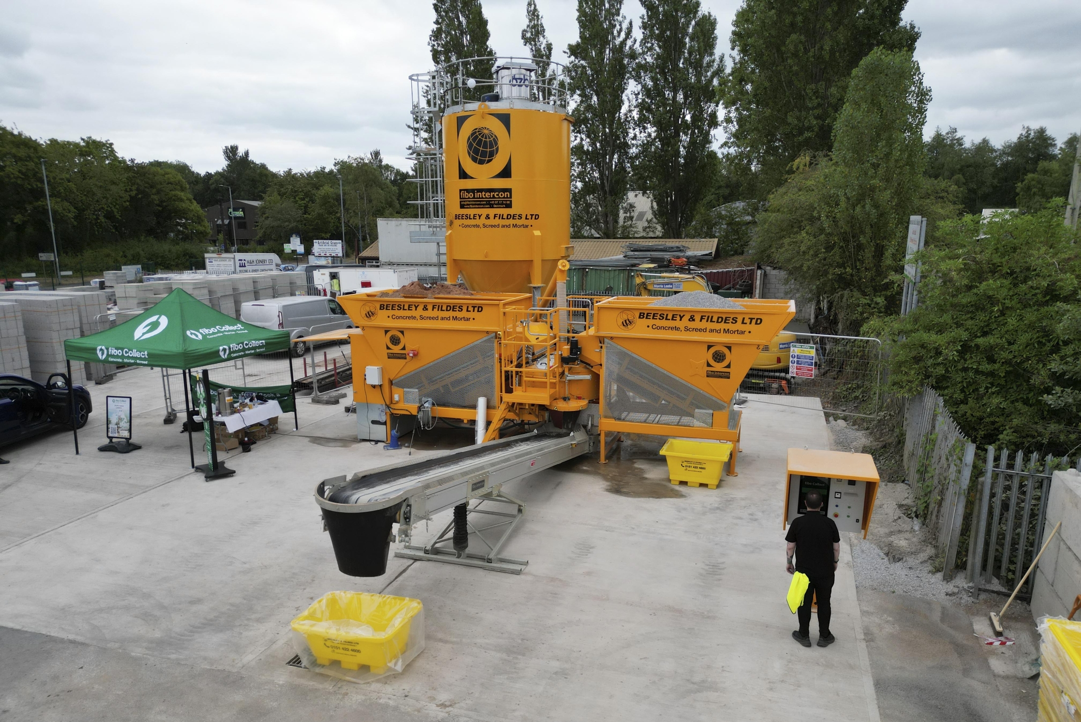 Beesley & Fildes launches automated ‘drive-through’ concrete collection service