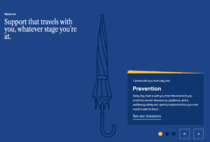 The Rainy Day Trust has launched a new brand identity and website to mark its evolution from “crisis-only support to being at hand at every step of a working life.”