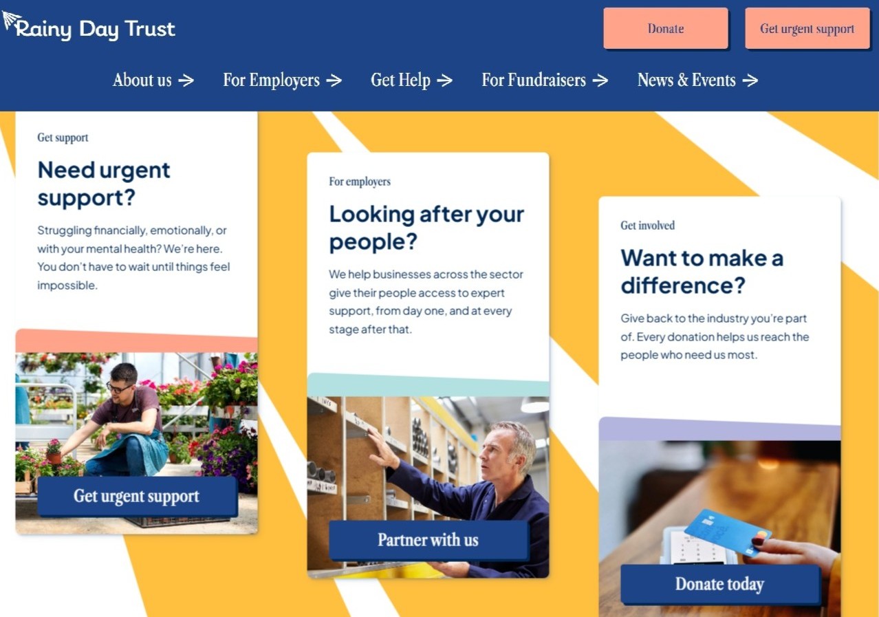 Rainy Day Trust launches new branding, website and “a promise to be there sooner”