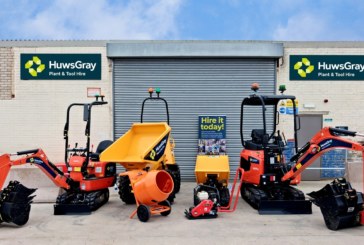 Plant and Tool Hire comes to Huws Gray Fleetwood